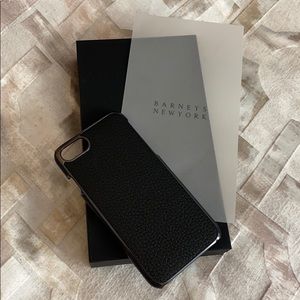 Barneys New York brand new leather case